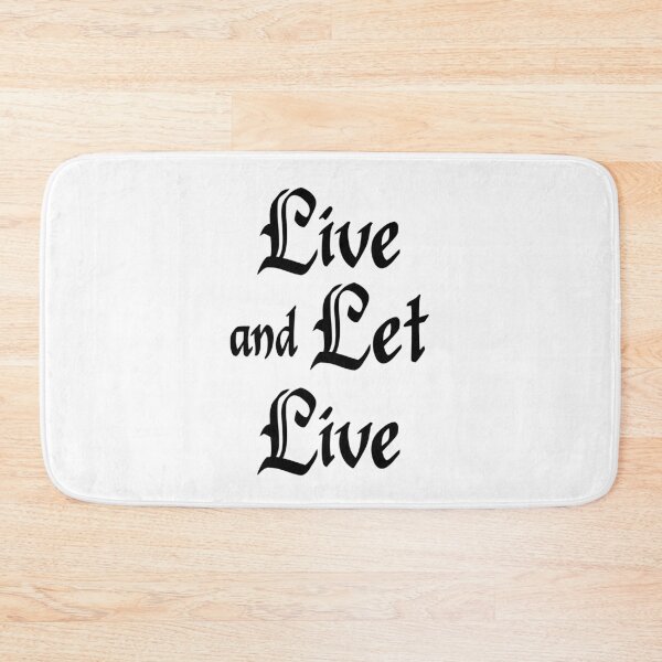 Item preview, Live and Let Live designed and sold by JodyzDesigns.