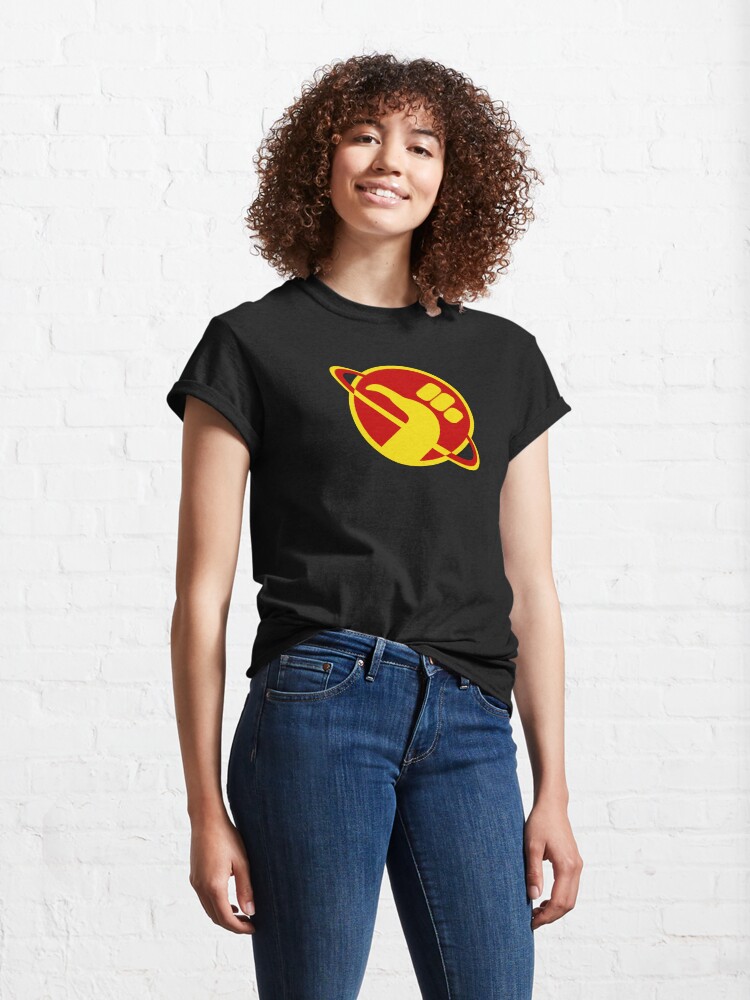 Alternate view of The Galactic Hitchhhiker Classic T-Shirt