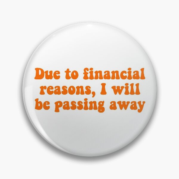 Item preview, Financial Passing Orange designed and sold by Hannah Marland.