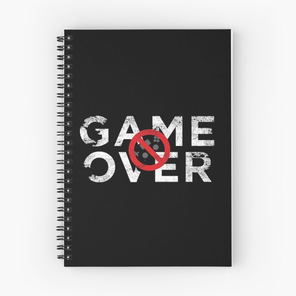 Item preview, Game Over designed and sold by aquastarstore.
