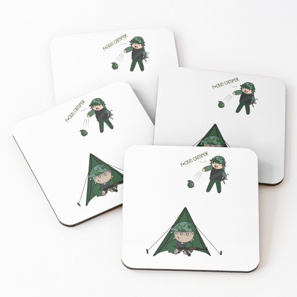 Item preview, Damn Campers! designed and sold by ImbueArts.