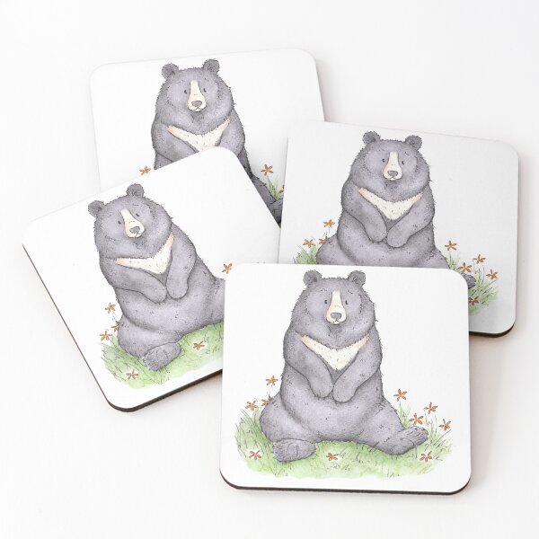 Item preview, Bella the Moon Bear designed and sold by sillybadger.