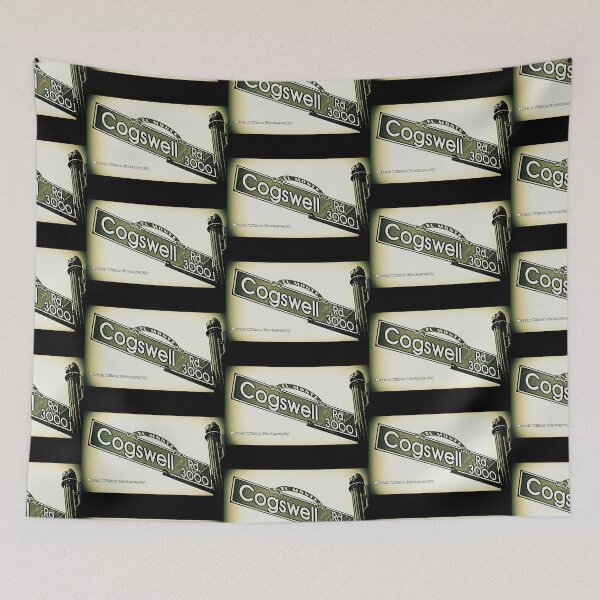 Item preview, Cogswell Road, El Monte, California by Mistah Wilson designed and sold by The Street Sign Store.