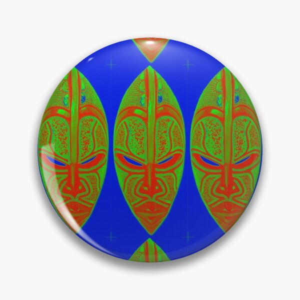 Item preview, Zulu mask.  designed and sold by AndyWorthyArt.