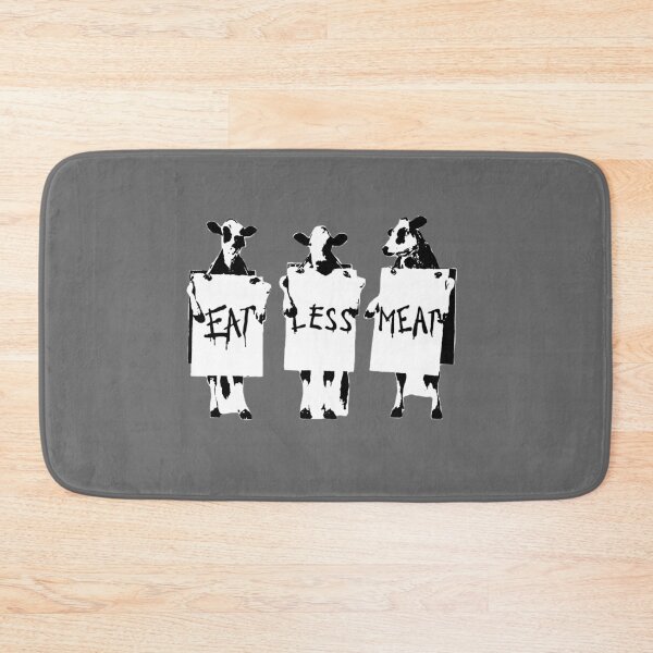 Item preview, Cows Say Eat Less Meat designed and sold by Shanestillz.