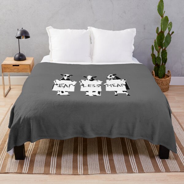 Item preview, Cows Say Eat Less Meat designed and sold by Shanestillz.