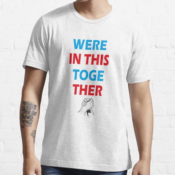 Wir sind alle in diesem Slim Fit T-Shirt zusammen Essential T-Shirt
