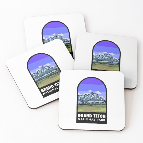 Item preview, Grand Teton National Park Badge designed and sold by HalpinDesign.