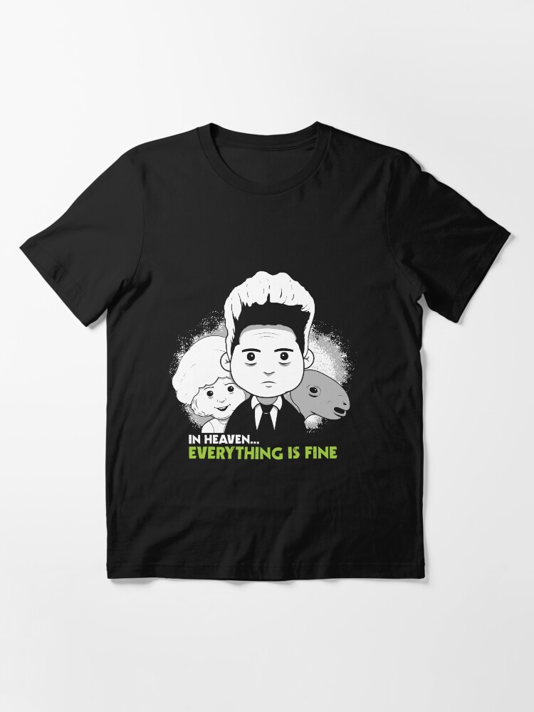 Alternate view of Saturday Morning "Eraserhead" Essential T-Shirt