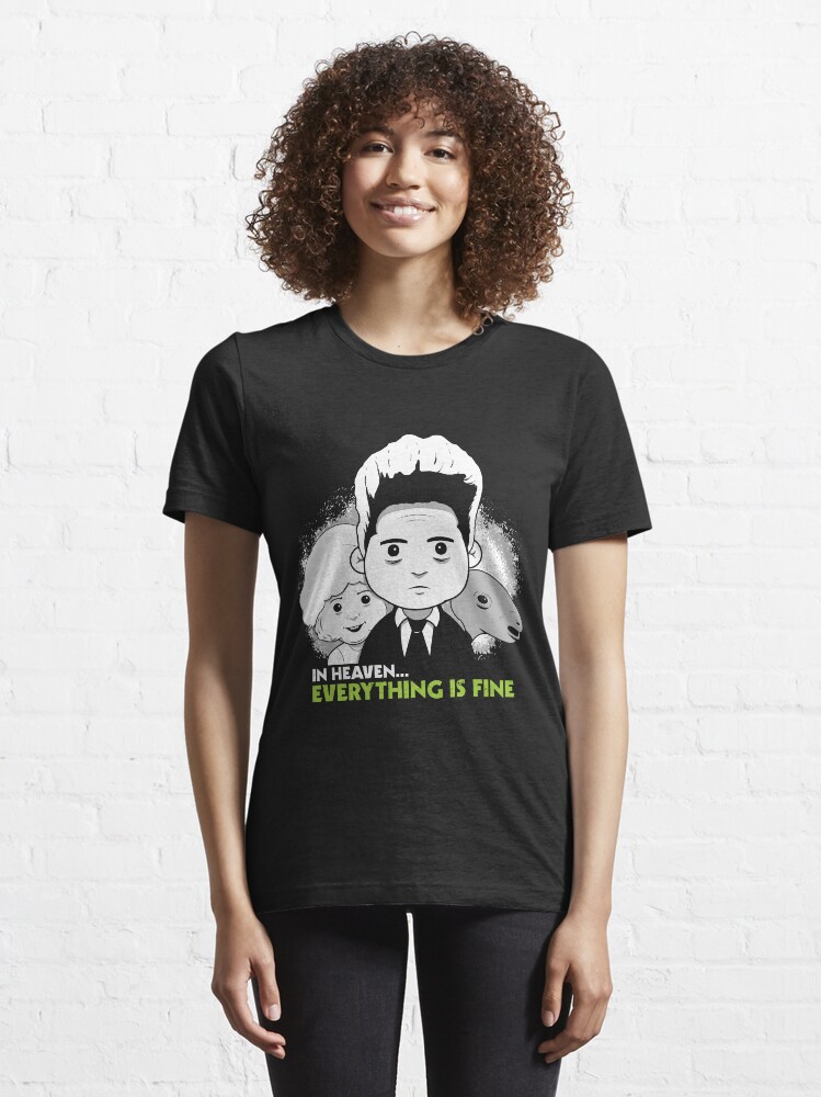 Alternate view of Saturday Morning "Eraserhead" Essential T-Shirt