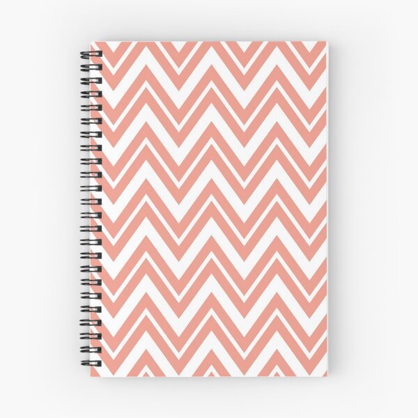 Item preview, peach zig zag designed and sold by ImagineKaye.