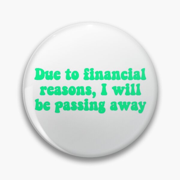 Item preview, Financial Passing teal designed and sold by Hannah Marland.