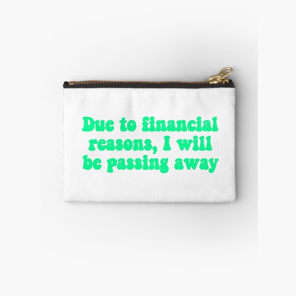 Item preview, Financial Passing teal designed and sold by Hannah Marland.