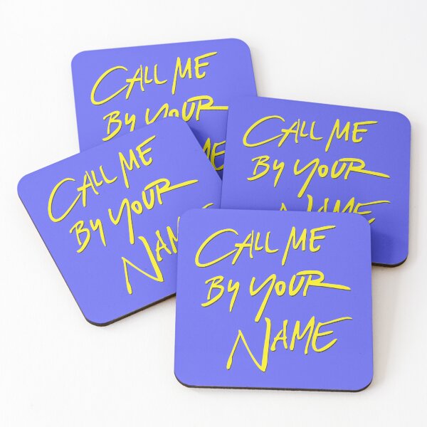 Item preview, Call Me By Your Name Logo designed and sold by FilthyK.