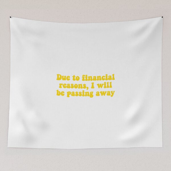 Item preview, Financial Passing Yellow designed and sold by Hannah Marland.
