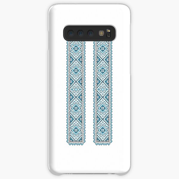Ukrainian Men's Blue Embroidery National Ornament - Ukraine Lovers Gift Samsung Galaxy Snap Case