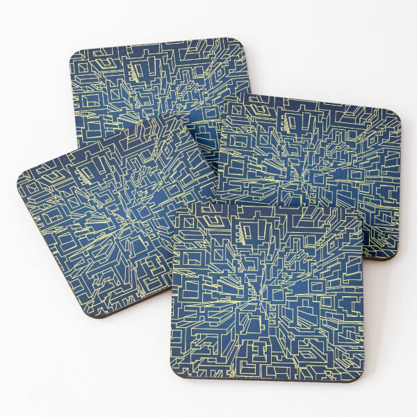 Artikelvorschau, one point warp burst. entworfen und verkauft von AndyWorthyArt.