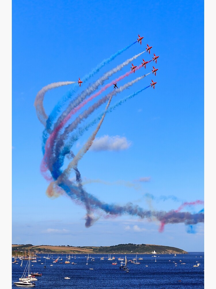 Red Arrows Display Team (Falmouth) by bitm2007