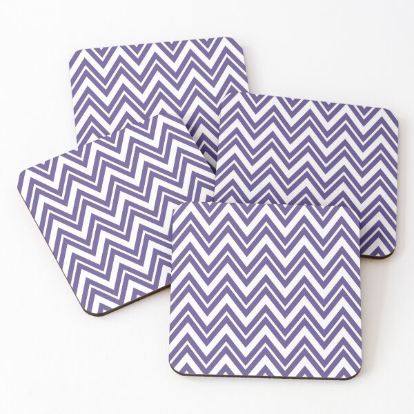 Item preview, violet zig zag designed and sold by ImagineKaye.