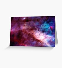 Omega Nebula Greeting Card