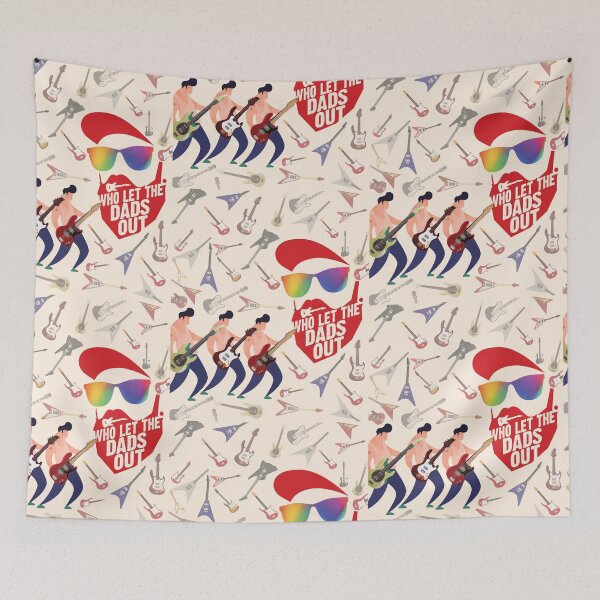 Item preview, WLTDO Retro Guitar trio  designed and sold by LoveBirdGallery.