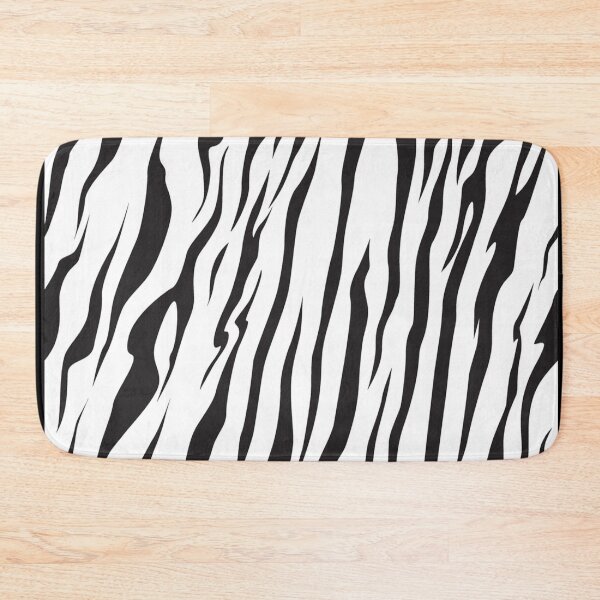 Item preview, White Black Tiger Stripes Cat Pattern Kitten Kittens Cats Kitty designed and sold by Draculaura2009.
