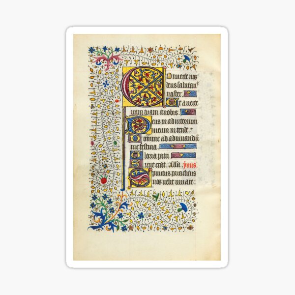 Item preview, Book of Hours (1445-1450) - Illuminated Manuscript of Rouen designed and sold by SALON DES ARTS.