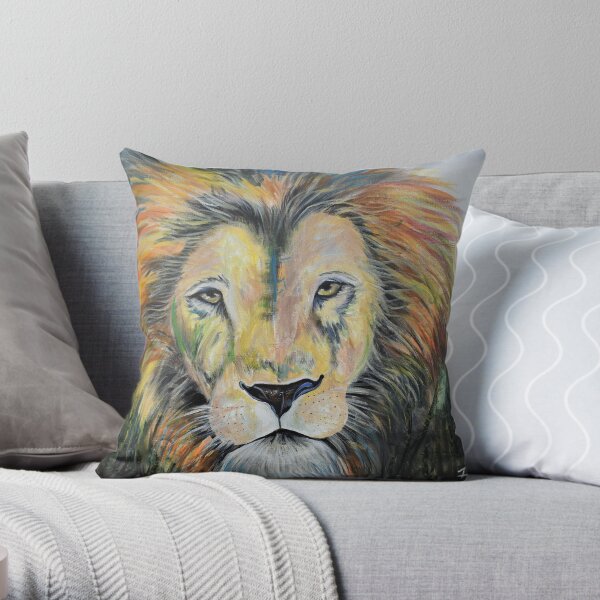 Strength & Courage Throw Pillow