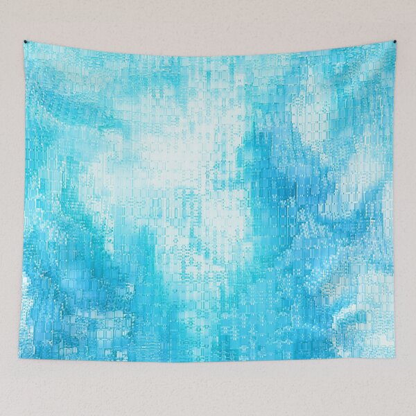 Item preview, Cascading Dreams (blue) designed and sold by bblanimation.