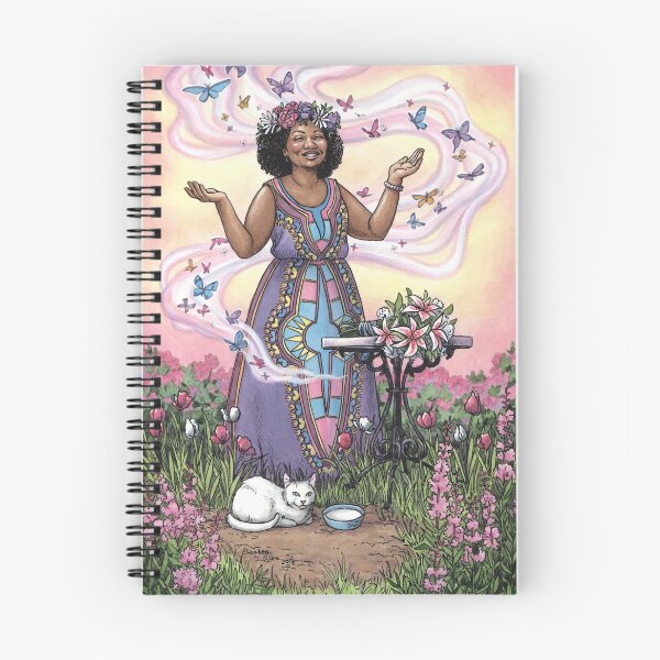 Item preview, Everyday Witch Oracle - Gratitude and Thanks designed and sold by Elisabeth Alba Illustration.
