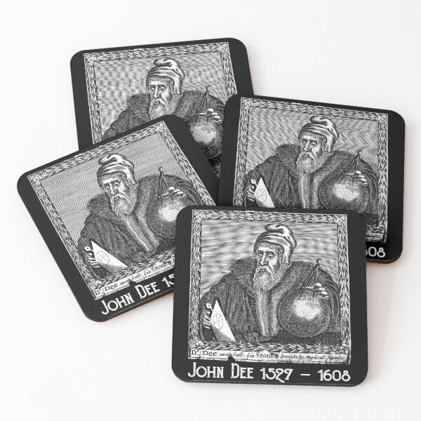 Item preview, John Dee Enochian Magic Angel Medieval Occult Mystic designed and sold by h44k0n.