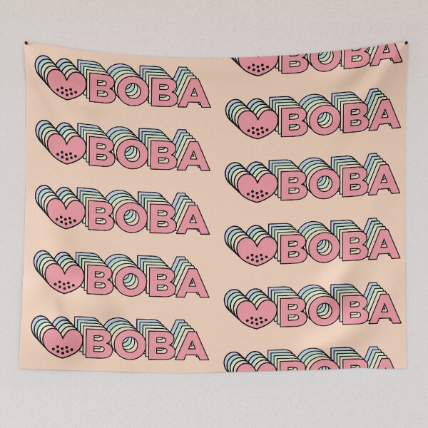 Item preview, Cute Pastel Boba Tea - I Love Bubble Tea designed and sold by BobaTeaMe.
