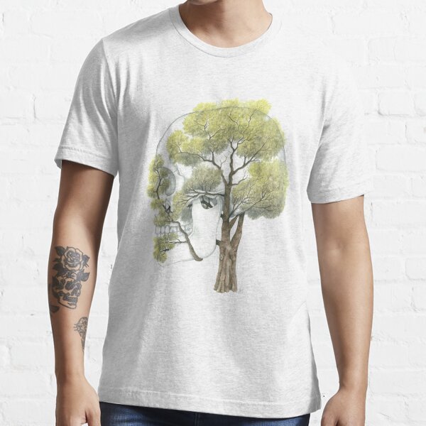 Spring Jacaranda Skull (no background) Essential T-Shirt