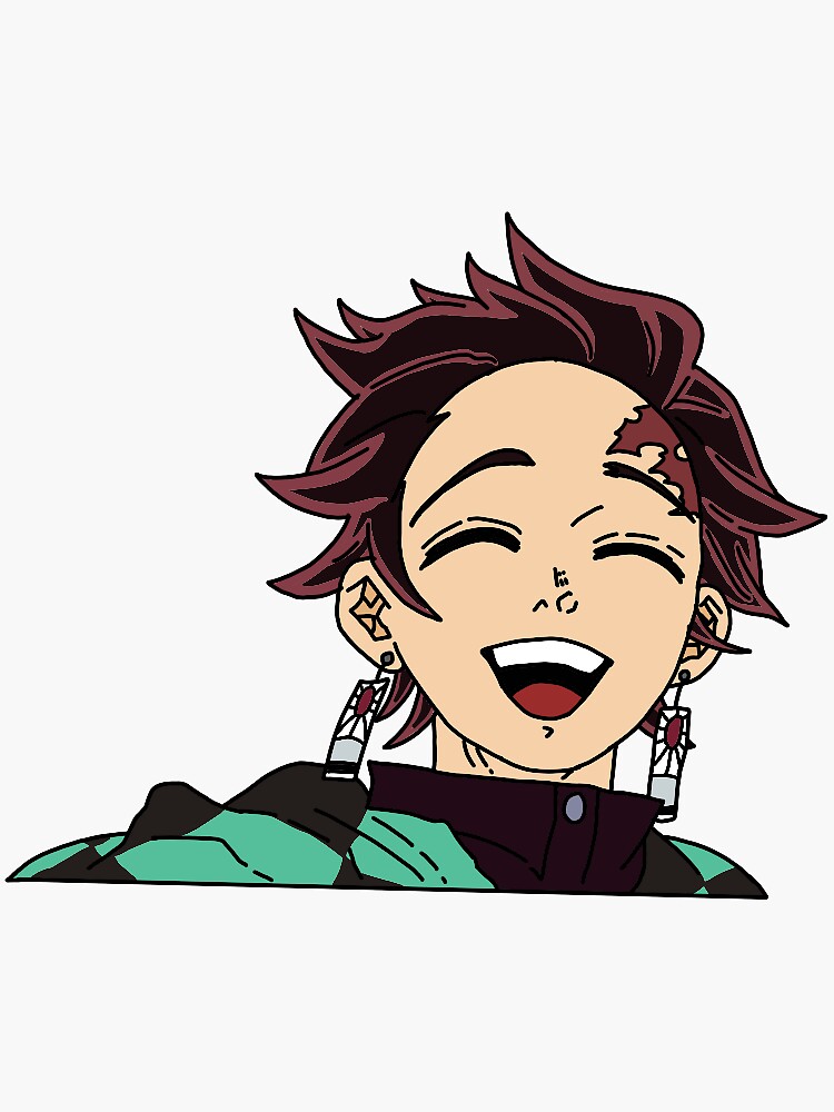 Demon Slayer Tanjiro Sticker Sticker By Tomoose Redbubble 6370