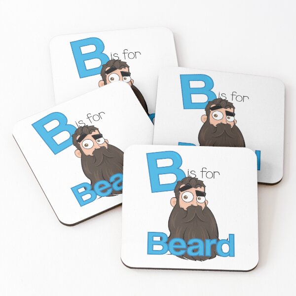 Item preview, B is for Beard designed and sold by Jobydove.