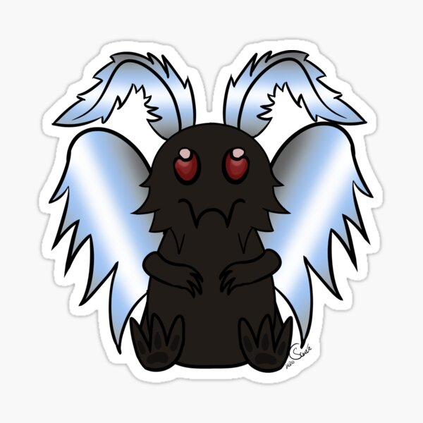 Mothman - Demiboy Pride Sticker