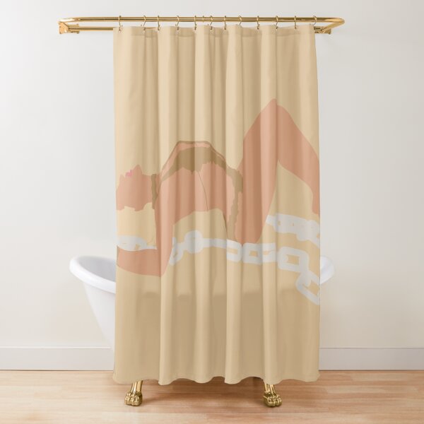 Glory Britney Shower Curtain
