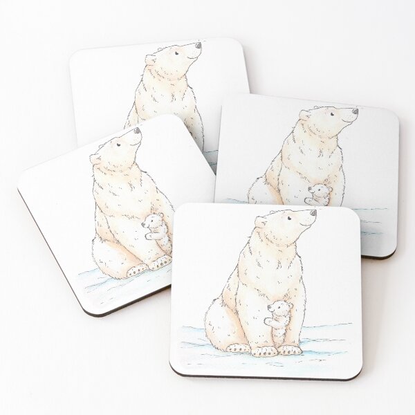 Item preview, Luna the Polar Bear designed and sold by sillybadger.