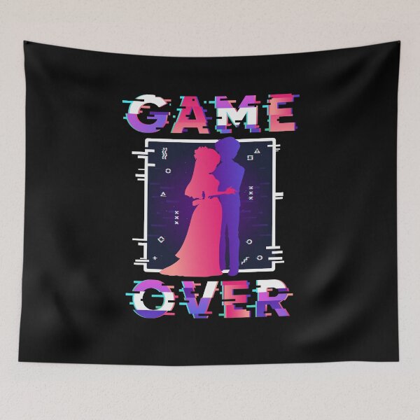 Item preview, game over wedding. designed and sold by J AND J  PRINTS.