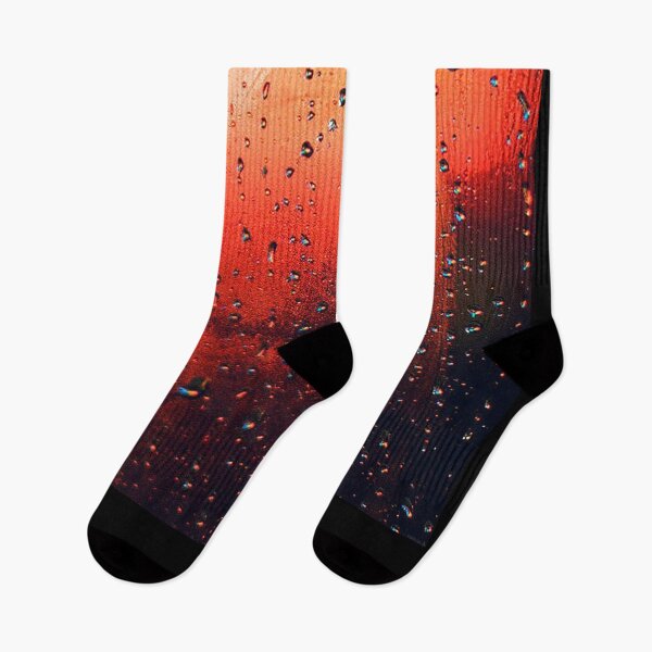 Item preview, Water drops on colored and black background designed and sold by philippe souvy.