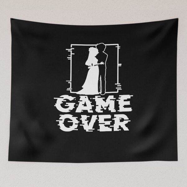 Item preview,  game over wedding. designed and sold by J AND J  PRINTS.