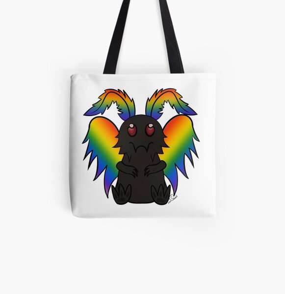 Mothman - Gay Pride All Over Print Tote Bag