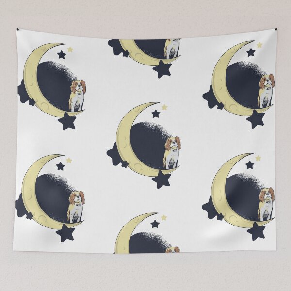 Item preview, dog on the moon designed and sold by Mido tee art shop.