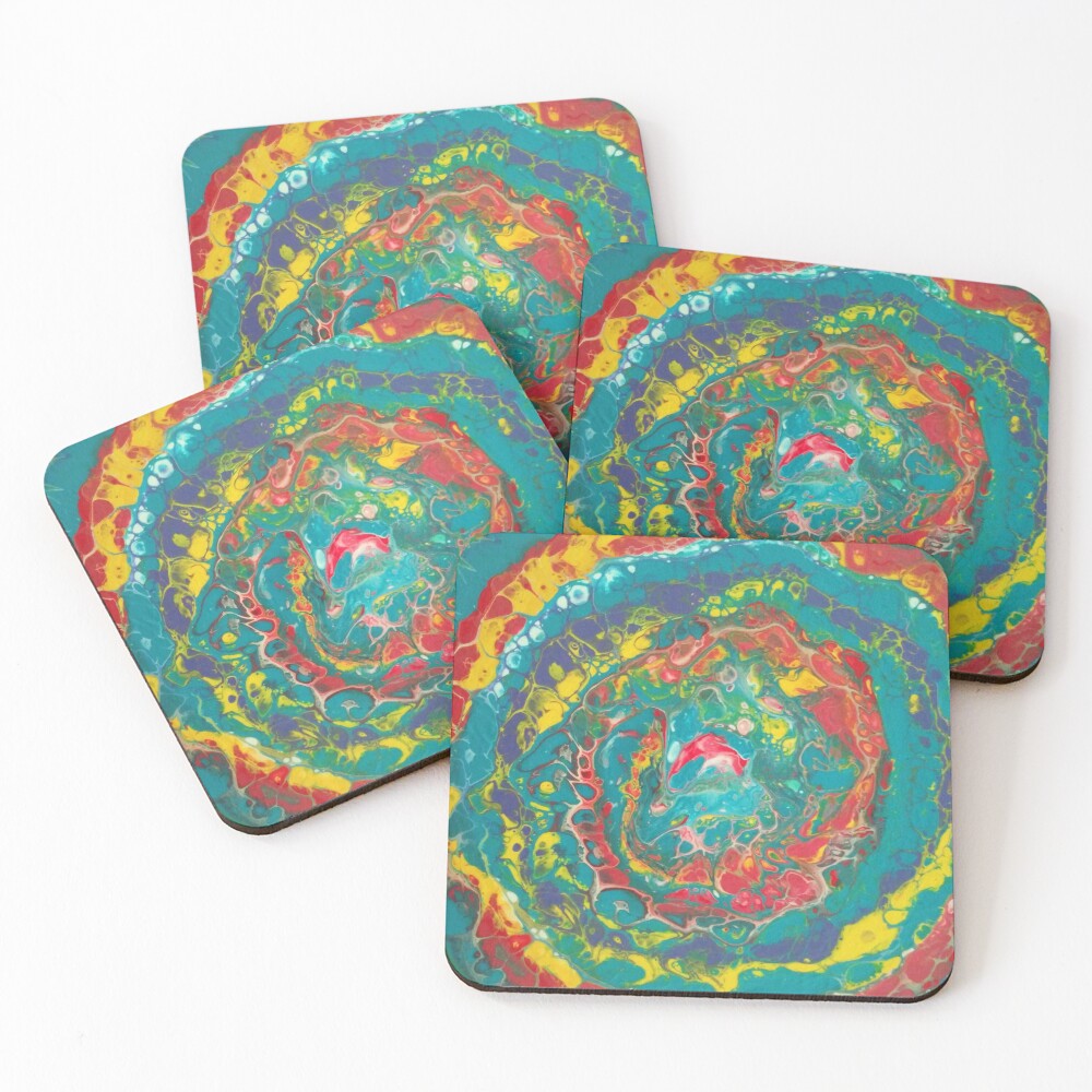Item preview, Coasters (Set of 4) designed and sold by Annabellepaints.