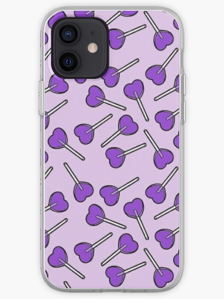 Purple Lollipop Phone Case Iphone Case Cover By Gabriellelove Redbubble