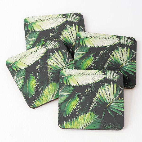 Item preview, High Contrast Palm Tree Leaves designed and sold by cadinera.