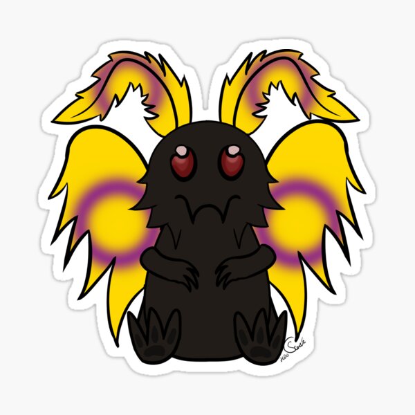 Mothman - Intersex Pride Sticker