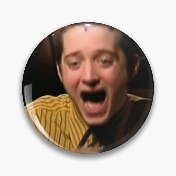 Item preview, elijah wood laughing designed and sold by its-ella.