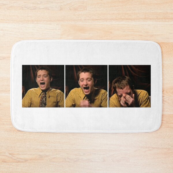 Item preview, elijah wood laughing designed and sold by its-ella.