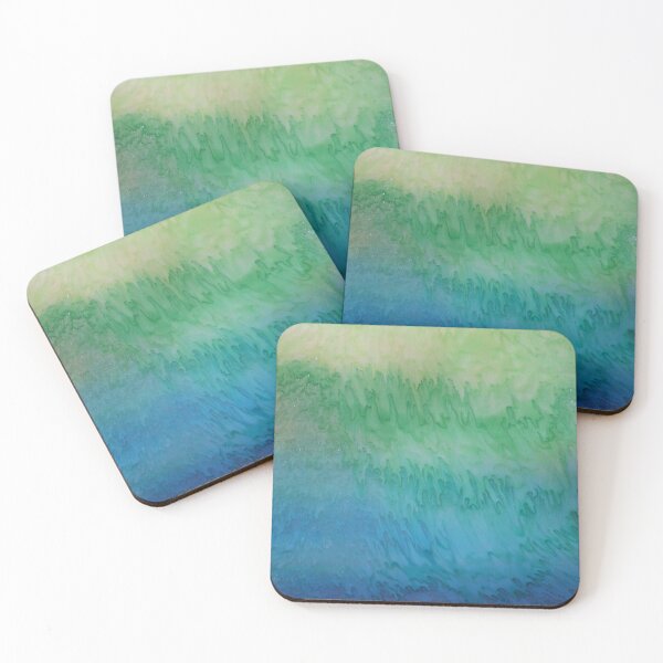 Item preview, Silk painting blue and green tones designed and sold by Boscastle.